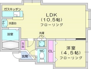 西１１丁目駅 徒歩13分 3階の物件間取画像